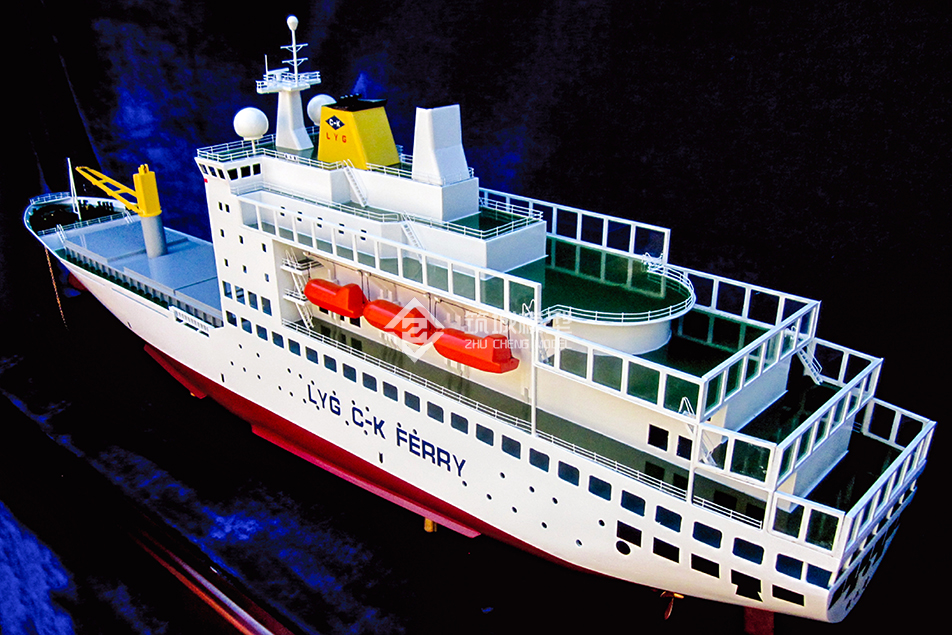 紫玉蘭船舶模型